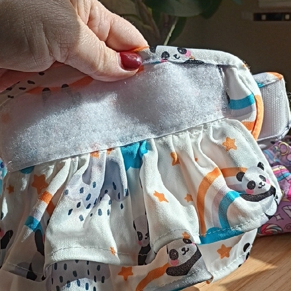 Colorful Patterned Dog Diapers - Picture 8 of 13